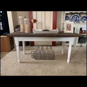 Farmhouse coffee table!